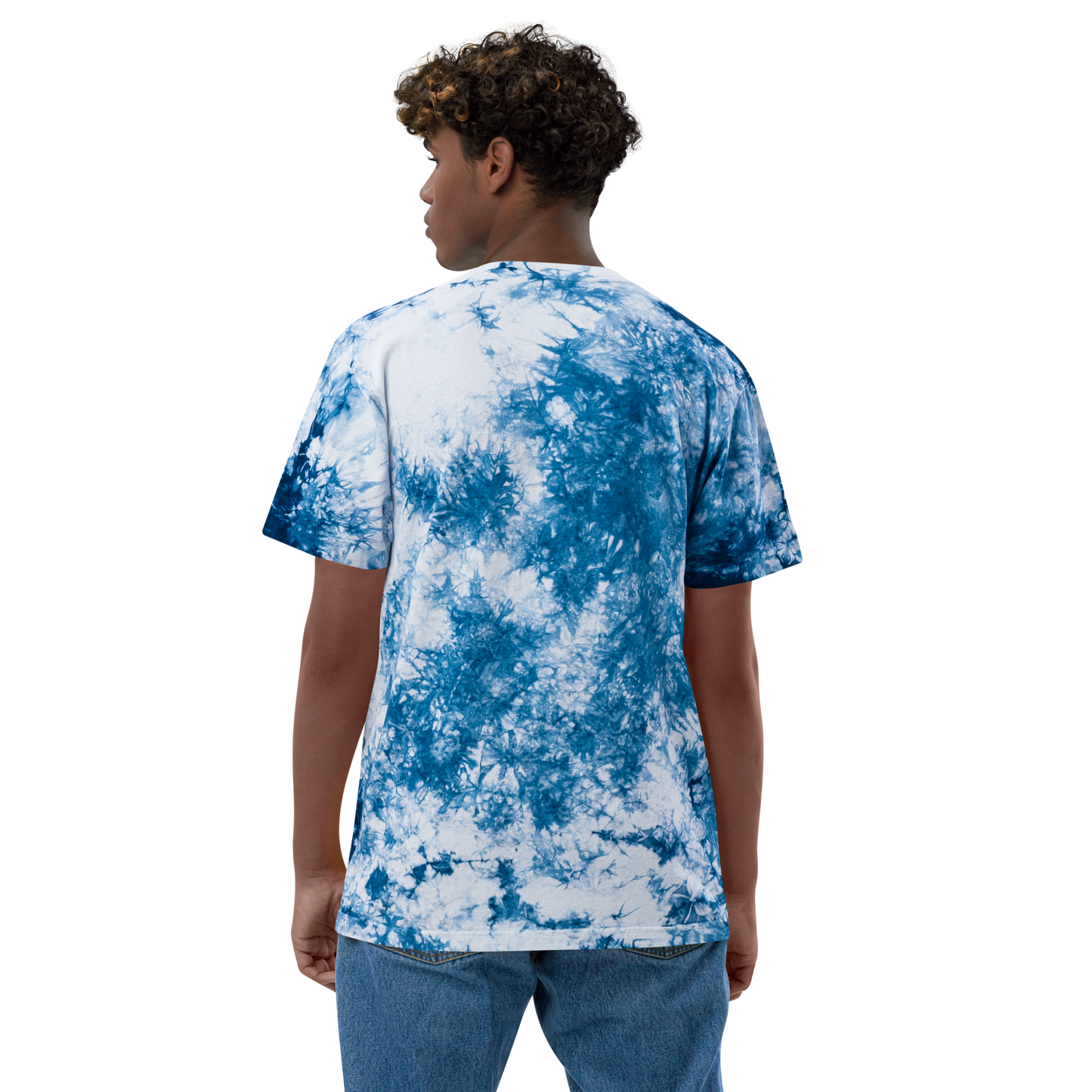 Oversized tie-dye t-shirt